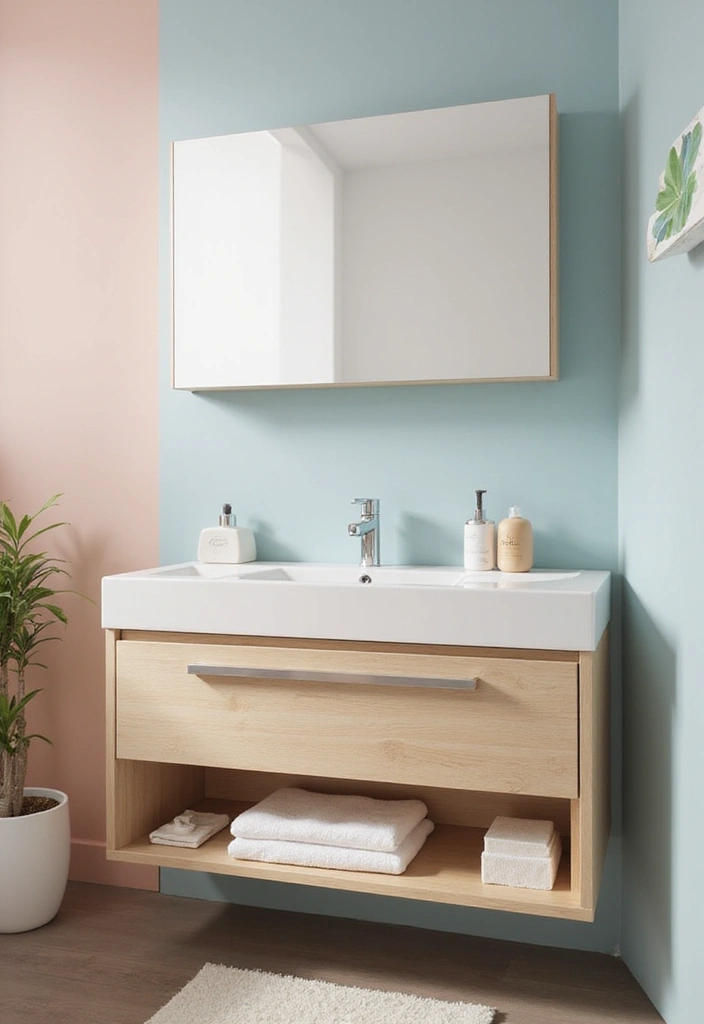 15 Tiny Bathroom Hacks That Maximize Space (Wait Until You See #5!) - 9. Compact Vanity Solutions