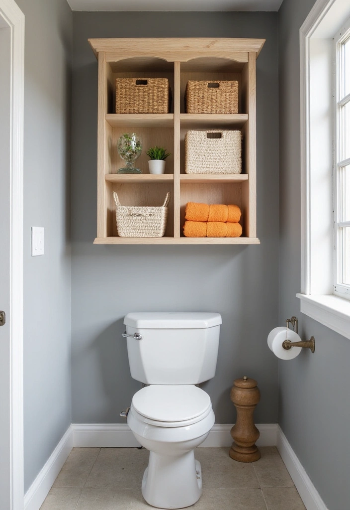 15 Tiny Bathroom Hacks That Maximize Space (Wait Until You See #5!) - 2. Utilize the Space Above the Toilet