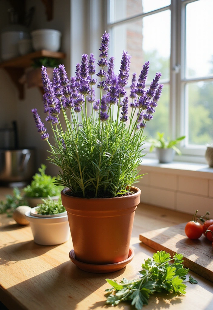 18 Small House Plants Perfect for Tiny Apartments (Even #5 Fits on Your Desk!) - 13. Lavender (Lavandula)