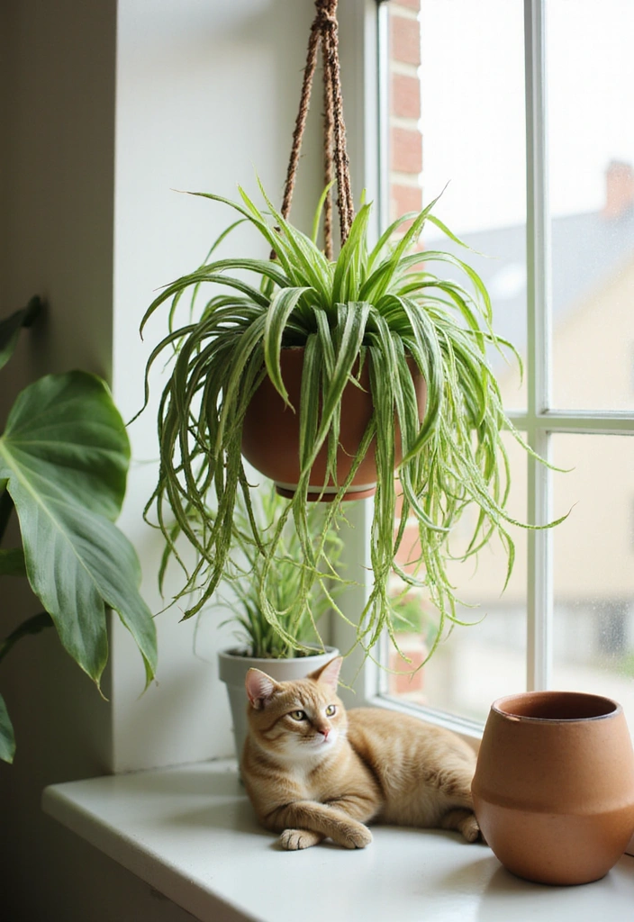 12 Stylish Pet-Friendly House Plants That Will Transform Your Home (Wait Until You See #3!) - 1. Spider Plant
