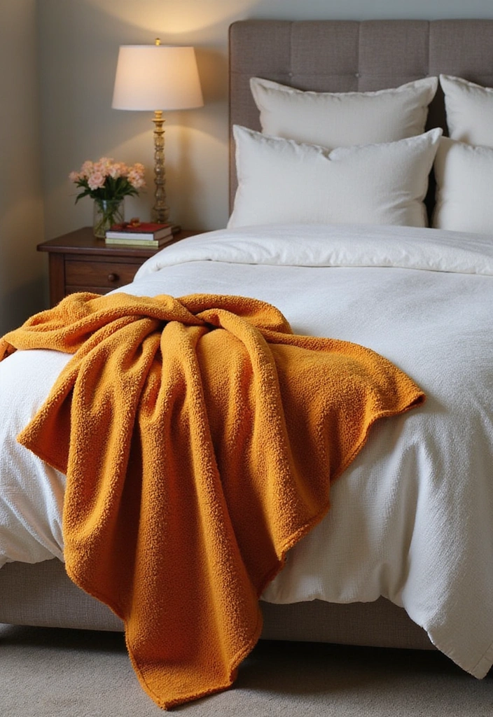 18 Cozy Bedroom Textiles That Will Make You Want to Snuggle All Day Long! - 13. Cozy Bed Throws