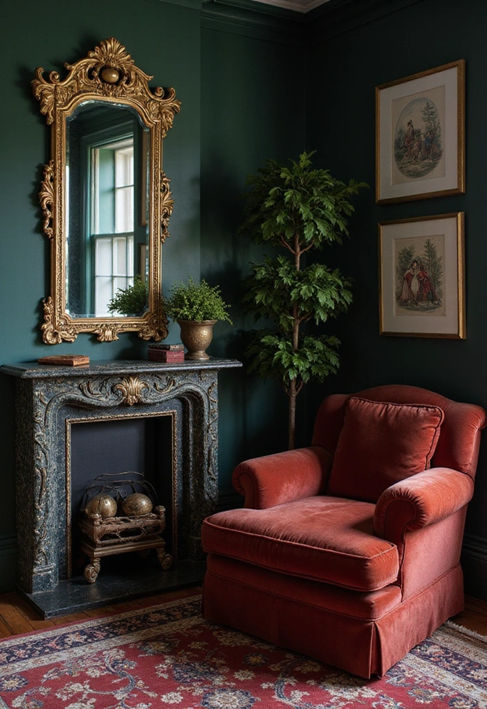 20 Aesthetic Room Ideas That'll Make You Want to Redecorate Right Now! - 8. Vintage Glam