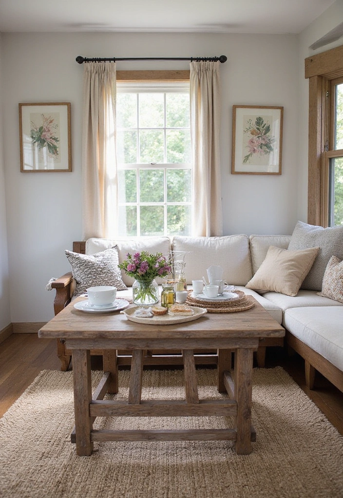 20 Aesthetic Room Ideas That'll Make You Want to Redecorate Right Now! - 13. Modern Farmhouse