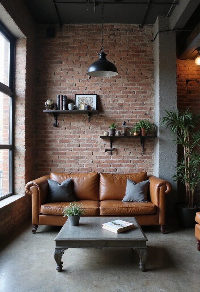 20 Aesthetic Room Ideas That'll Make You Want to Redecorate Right Now! - 4. Industrial Edge